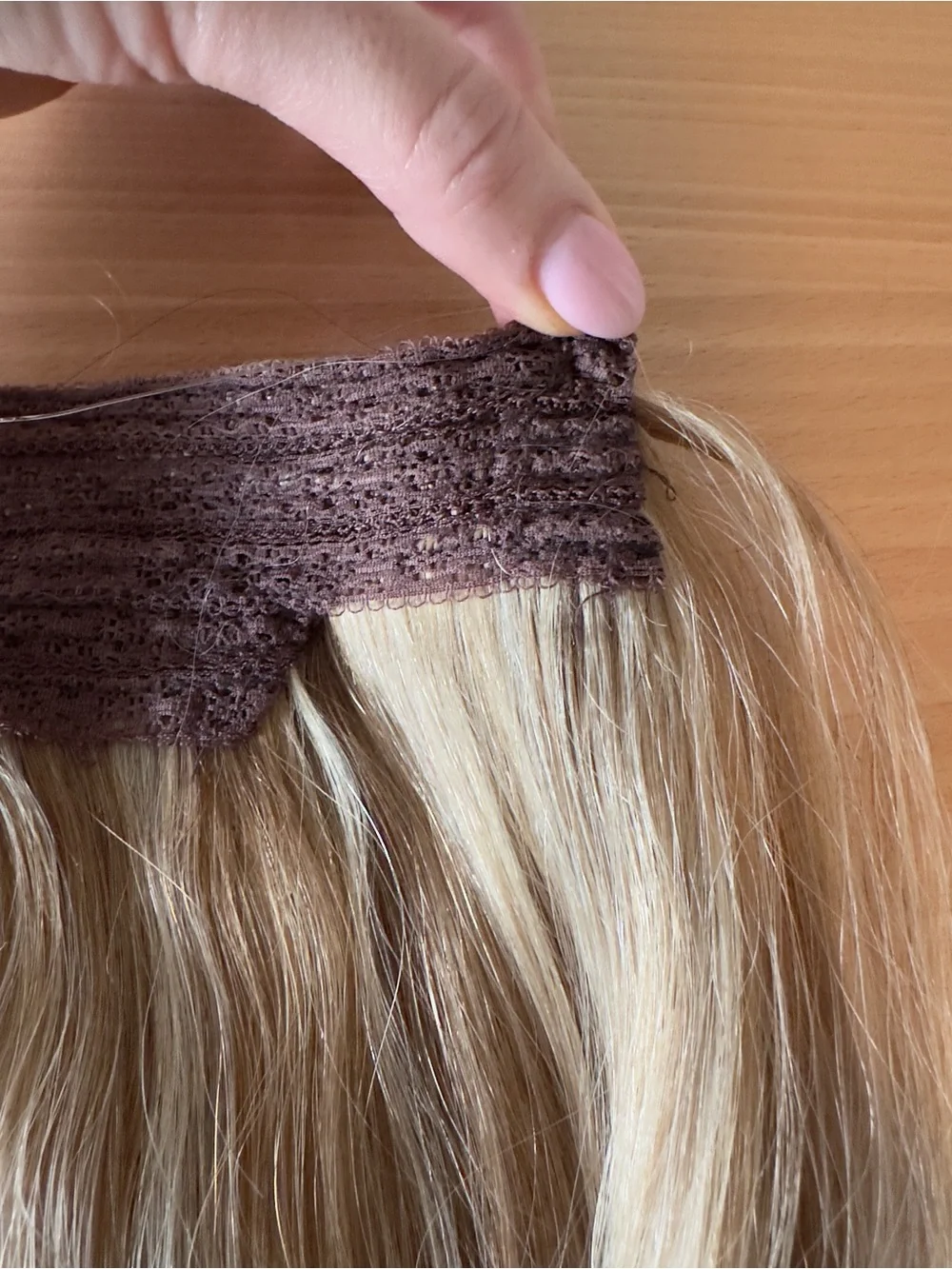Hidden Crown Halo Extension - Natural Blonde